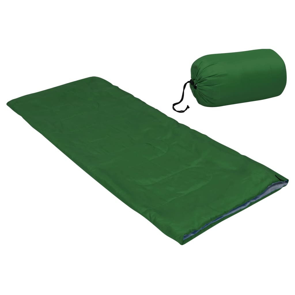 Petrashop  Lehký dekový spací pytel dětský zelený 670 g 15 °C
