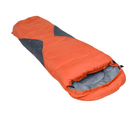 vidaXL sovepose til børn 670 g 10 °C mumieformet orange