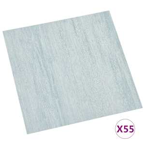 Podlahová prkna 55 pcs Zelená 5,11 m² PVC - obrázek 3