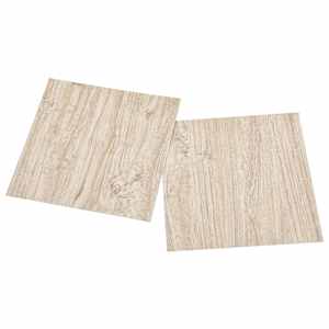 Podlahová prkna 5,11 m² 55 pcs PVC Bílá a dřevěná barva - obrázek 4