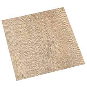 Podlahová prkna 5,11 m² 55 pcs PVC Světle šedá, Tmavě hnědá - obrázek 2