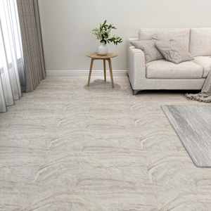 Podlahová prkna 5,11 m² 55 pcs PVC Hnědá a béžová - obrázek 1