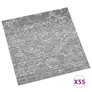 Podlahová prkna 55 pcs Betonově Šedá 5,11 m² PVC - obrázek 3