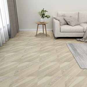 Podlahová prkna 55 pcs Béžová 5,11 m² PVC - obrázek 1