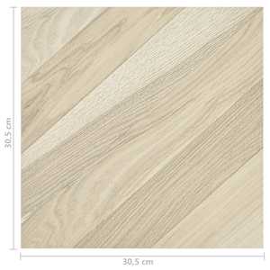 Podlahová prkna 55 pcs Béžová 5,11 m² PVC - obrázek 11
