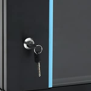 Nástěnná síťová rozvodná skříň 4U 19" IP20 600 x 450 x 285 mm - obrázek 6