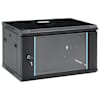 vidaXL 6U seinale paigaldatav v&otilde;rgukapp 19" IP20 600 x 450 x 350 mm