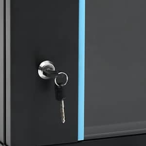 Nástěnná síťová rozvodná skříň 6U 19" IP20 600 x 450 x 350 mm - obrázek 6