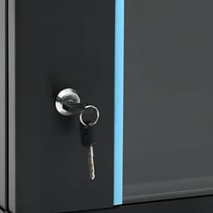 Nástěnná síťová rozvodná skříň 9U 19" IP20 600 x 450 x 510 mm - obrázek 6