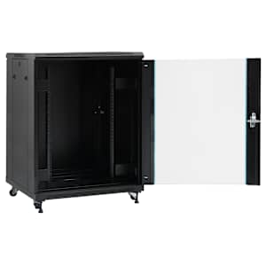 vidaXL Καμπίνα Δικτύου με Περιστ. Πόδια 18U 19" IP20 800x600x1000 χιλ.