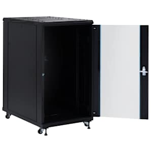 vidaXL Καμπίνα Δικτύου με Περιστ. Πόδια 22U 19" IP20 1050x600x1170 χιλ