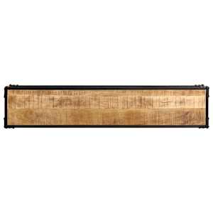 TV stolek 150 x 30 x 40 cm masivní mangovníkové dřevo - obrázek 3