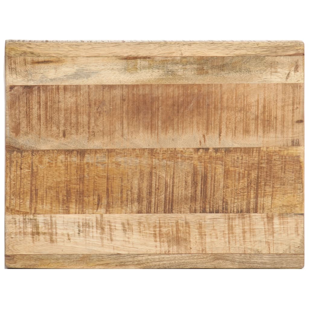 Beistelltisch 40x30x50 cm Raues Mango-Massivholz | Stepinfit