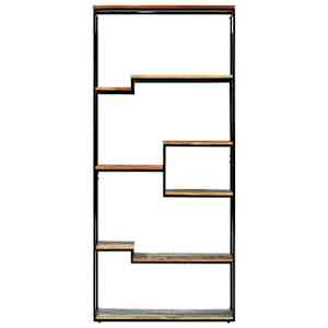 vidaXL Bookcase 80x30x180 cm Solid Reclaimed Wood