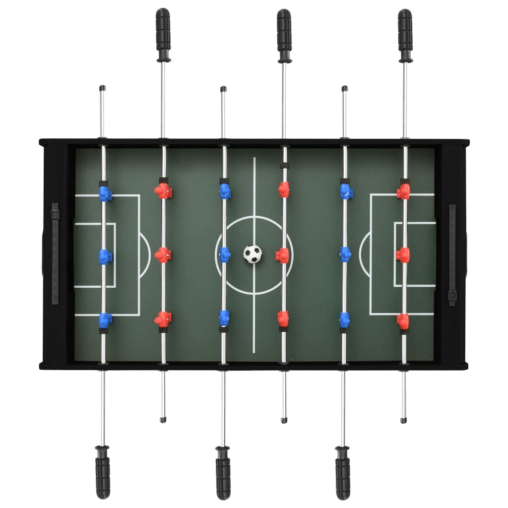 Fekete mini csocsóasztal 69 x 37 x 62 cm 