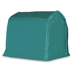 Plachtová garáž PVC 1,6 x 2,4 m zelená - obrázek 3