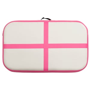 Nafukovací žíněnka s pumpou 60 x 100 x 10 cm PVC růžová - obrázek 4