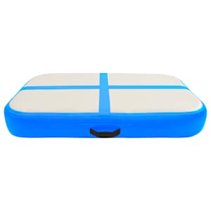 Nafukovací žíněnka s pumpou 60 x 100 x 10 cm PVC modrá - obrázek 4
