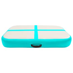 Nafukovací žíněnka s pumpou 60 x 100 x 10 cm PVC zelená - obrázek 4