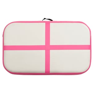 Nafukovací žíněnka s pumpou 60 x 100 x 15 cm PVC růžová - obrázek 4
