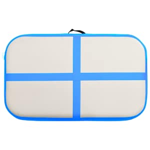 Nafukovací žíněnka s pumpou 60 x 100 x 15 cm PVC modrá - obrázek 4