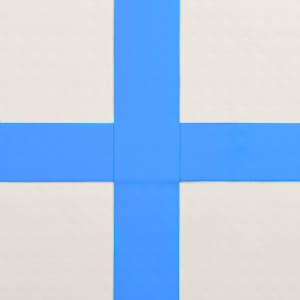 Nafukovací žíněnka s pumpou 60 x 100 x 15 cm PVC modrá - obrázek 7