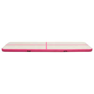 Nafukovací žíněnka s pumpou 700 x 100 x 15 cm PVC růžová - obrázek 3
