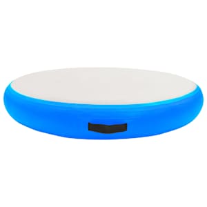 Nafukovací žíněnka s pumpou 100 x 100 x 10 cm PVC modrá - obrázek 3