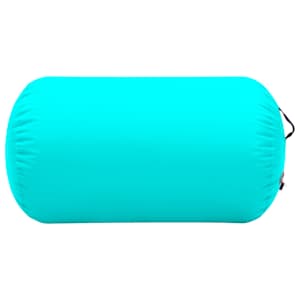 Nafukovací cvičební válec s pumpou 100 x 60 cm PVC zelený - obrázek 3
