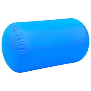 Nafukovací cvičební válec s pumpou 100 x 60 cm PVC modrý - obrázek 4