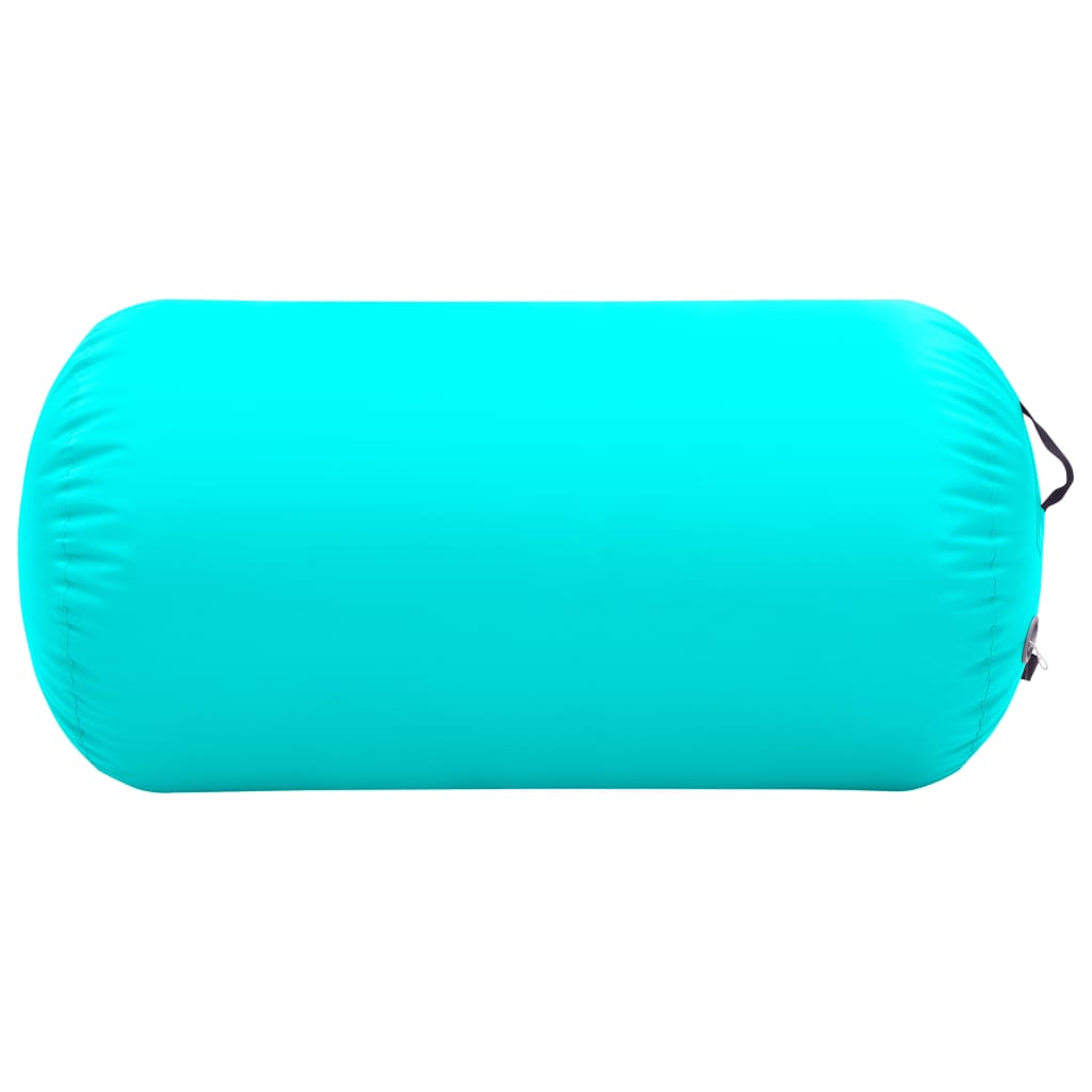 Thumbnail - vidaXL Aufblasbare Gymnastik-Rolle mit Pumpe 120x90 cm PVC Grün