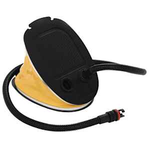 Nožna tlačilka 26x18 cm PP in PE siva in rumena