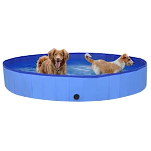 Skládací bazén pro psy modrý 200 x 30 cm PVC - obrázek 2