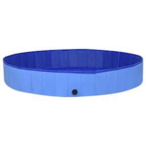 Skládací bazén pro psy modrý 300 x 40 cm PVC - obrázek 2
