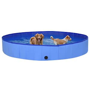 Skládací bazén pro psy modrý 300 x 40 cm PVC - obrázek 3