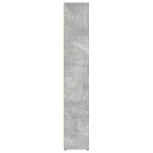 Skříňky na CD 2 ks betonově šedé 21 x 16 x 93,5 cm dřevotříska - obrázek 6