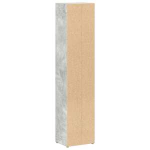 Skříňky na CD 2 ks betonově šedé 21 x 16 x 93,5 cm dřevotříska - obrázek 7