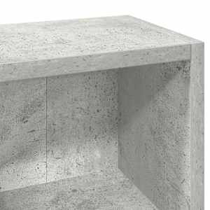 Skříňky na CD 2 ks betonově šedé 21 x 16 x 93,5 cm dřevotříska - obrázek 8