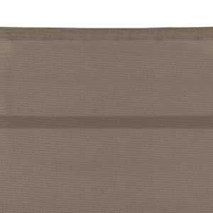 Zahradní lehátko textilen a hliník taupe - obrázek 7