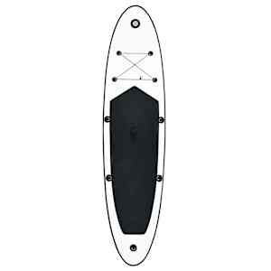 Nafukovací SUP paddleboard černo-bílý - obrázek 3