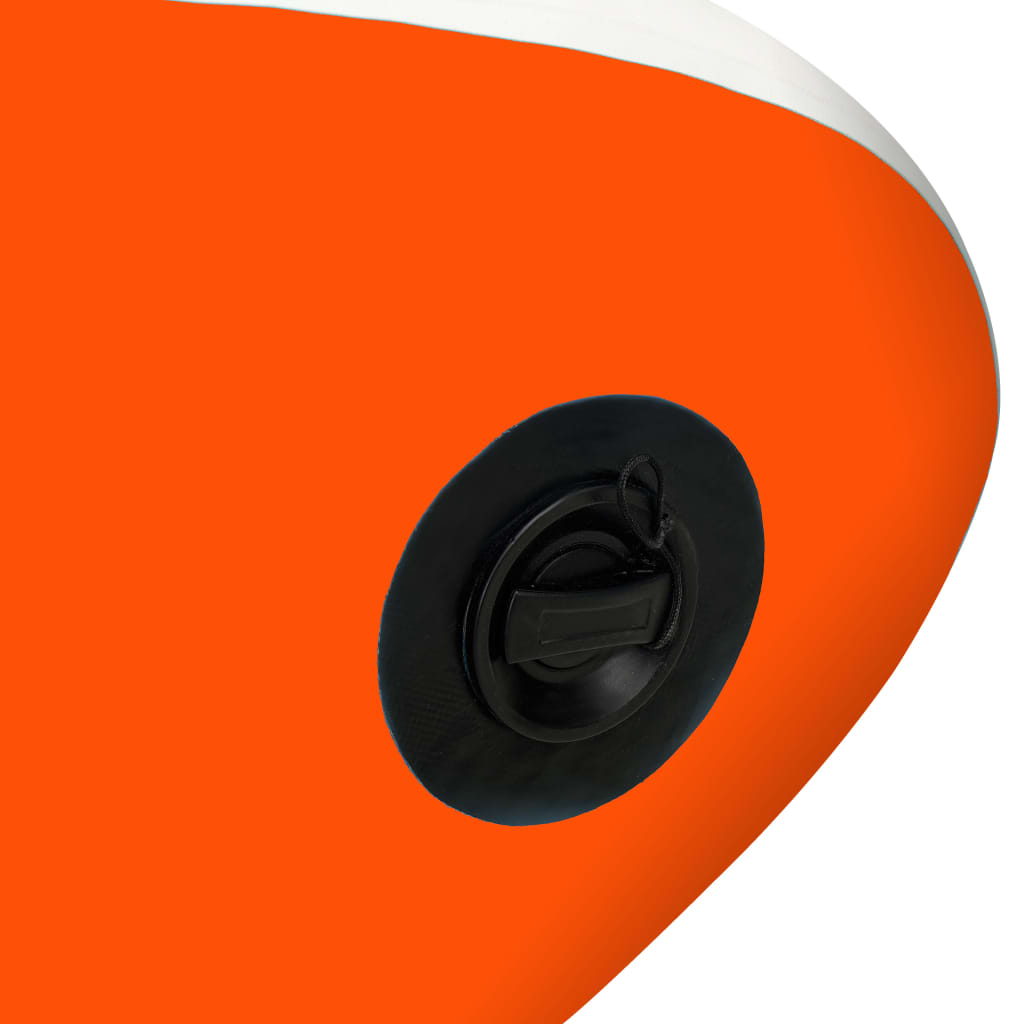 Narancssárga felfújható állószörfszett 320 x 76 x 15 cm 