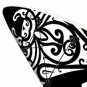 Nafukovací SUP paddleboard s příslušenstvím 305x76x15 cm černý - obrázek 6