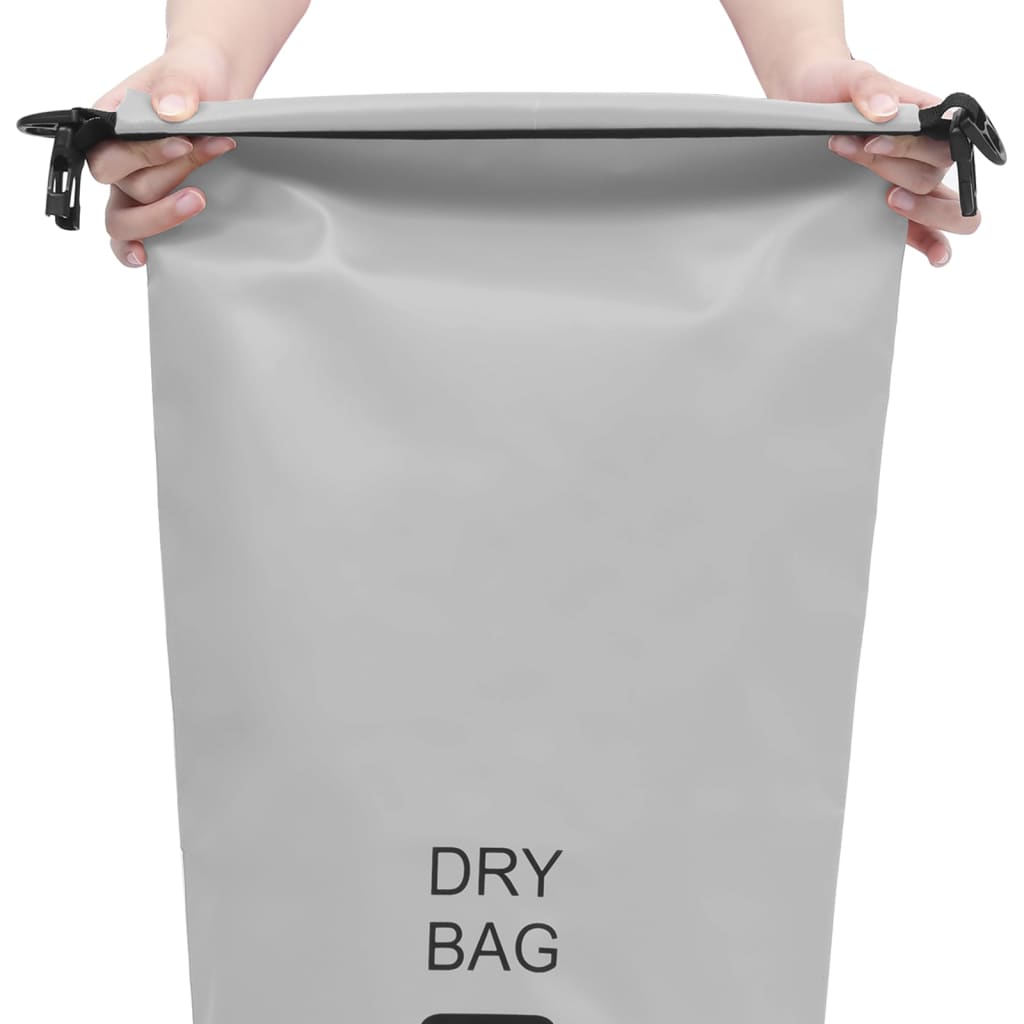 vidaXL Dry Bag Grey 20 L PVC