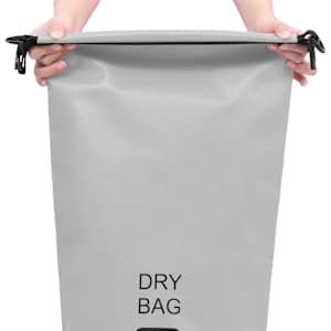 vidaXL Tørrsekk grå 20 L PVC