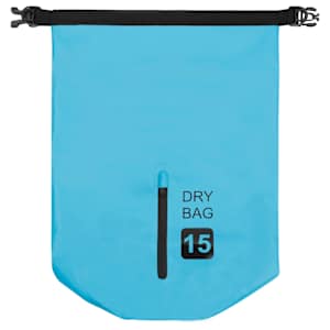 Nepromokavý vak modrý 15 l PVC - obrázek 3