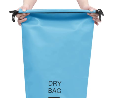 vidaXL Drybag 20 L PVC blauw