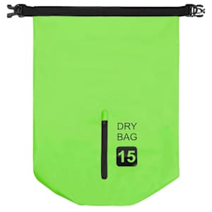 Nepromokavý vak se zipem zelený 15 l PVC - obrázek 3