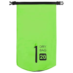 Nepromokavý vak se zipem zelený 20 l PVC - obrázek 3