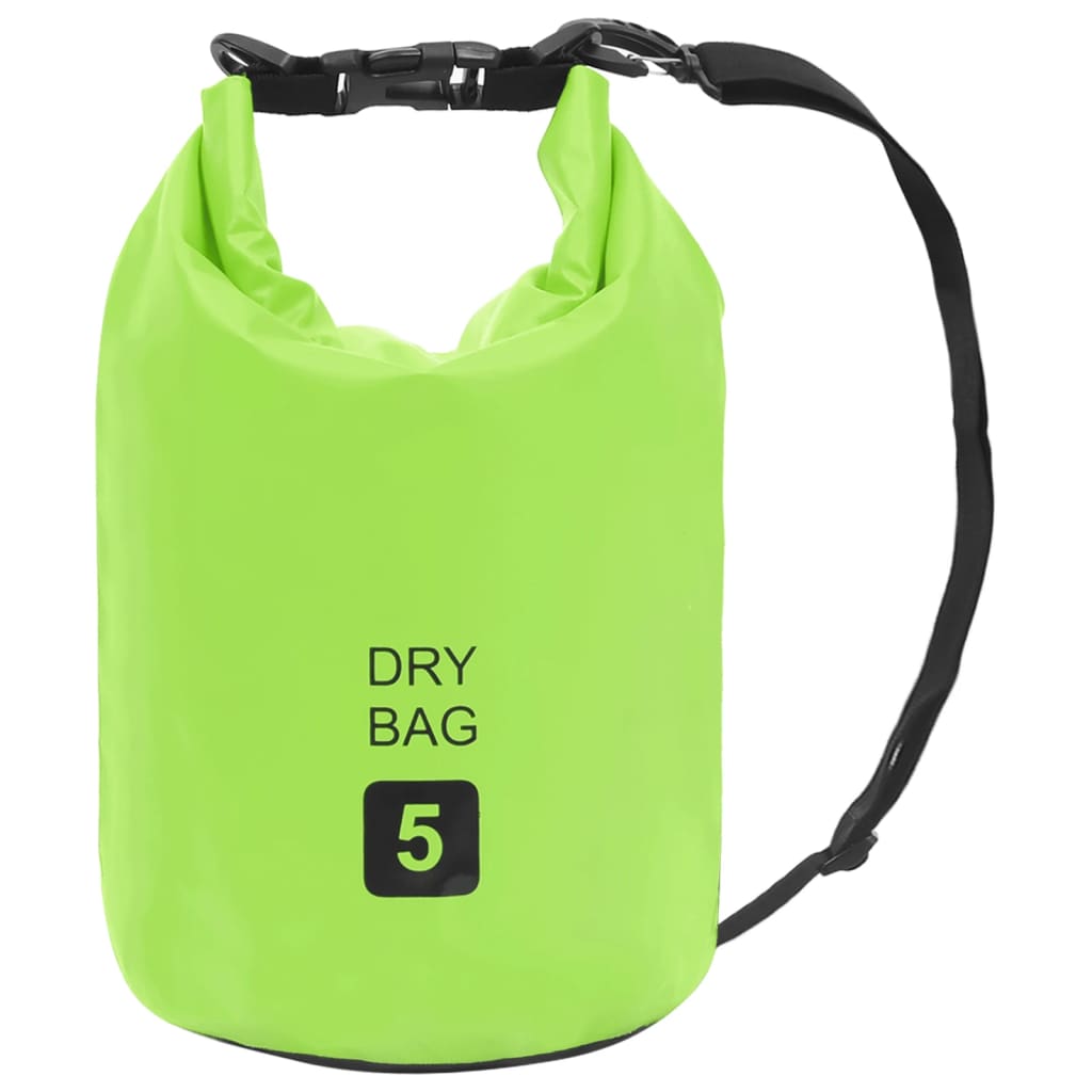 vidaXL z&ouml;ld PVC sz&aacute;razzs&aacute;k 5 L