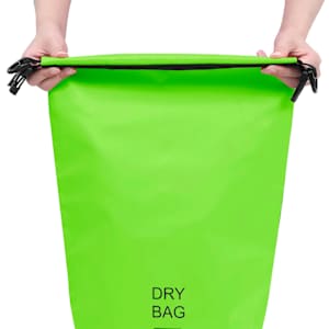 Nepromokavý vak zelený 10 l PVC - obrázek 2
